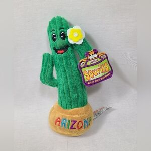 Arizona Souvies 9” Saguaro Catcus State Souvenir Bean Bag Plush Toy New
